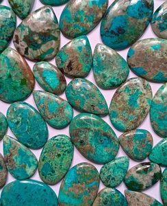 Cabujón de cristal Shattukite de azurita azul Natural de grado AAA 100%, piedra suelta curativa maravillosa para la fabricación de joyas - Product Image 2