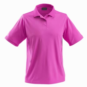 Polos grande taille pour hommes Nouveau design d'été en piqué de coton respirant Motif solide brodé Décontracté pour polos - Product Image 1