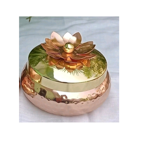 Vente en gros Bol à fruits sec en laiton Panier de lavage Bol à passoire Bols à mélanger en métal forme ronde et Offre Spéciale - Product Image 4