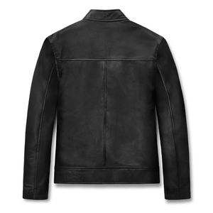 Veste en cuir pour homme de qualité supérieure à prix de gros, épaisse, tendance, coupe-vent, chaude, pour l'hiver - Product Image 2
