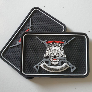 Patch en caoutchouc de conception personnalisée de haute qualité Patch Logo en caoutchouc Patches Transfert de chaleur Imprimé 3D Soft Hat Pvc - Product Image 5