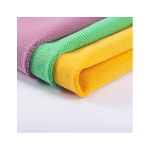 Tissu extensible haut de gamme, échantillon gratuit, 50% coton, 50% polyester, jersey tricoté, léger, respirant, pour garçons, manches longues - Product Image 2