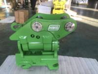 Rotateur hydraulique inclinable à 180 degrés pour excavatrice avec moteur, modèle OEM, capacité de 3 à 5 tonnes, certifié ISO9001