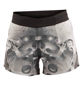 กางเกงขาสั้นต่อสู้สำหรับผู้หญิง BJJ MMA ผ้าสแปนเด็กซ์โพลีเอสเตอร์100% - Product Image 3