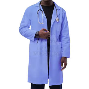 เสื้อกาวน์แพทย์ขายส่งยอดนิยมสำหรับผู้ชาย ราคาถูก เสื้อกาวน์เภสัชกรสำหรับผู้ชาย - Product Image 6