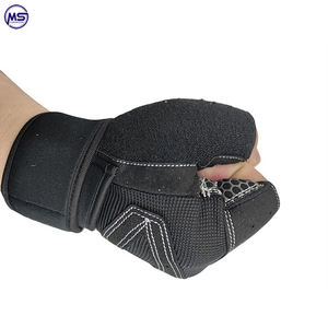 2022 hommes et femmes personnalisés demi-doigts gants d'haltérophilie haute qualité néoprène couleur unie meilleure conception - Product Image 4