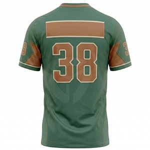 Camiseta de Fútbol Americano para Todas las Temporadas, Tejido Transpirable, Diseño Ligero, Ajuste Cómodo, Ideal para Entrenamientos y Partidos - Product Image 3