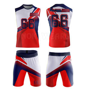 Uniforme de Fútbol Americano 7v7 Personalizado con Estampado Deportivo, Tela 100% Poliéster, Mejor Precio, en Venta - Product Image 5