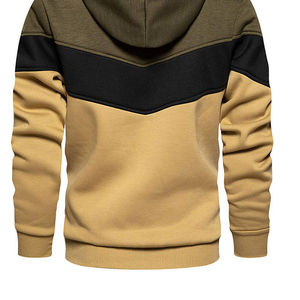 OEM hombres pulóver sudaderas con capucha suave francés Terry algodón personalizable diseño 100% algodón otoño temporada precio al por mayor - Product Image 3