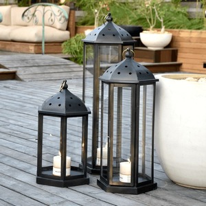 Romantic Iron Metal <b>Candle</b> <b>Holder</b> and <b>Lantern</b> With Beautiful Creative Design for Dinner & Room Decor - Product Image 3