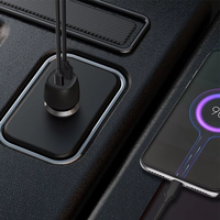 Chargeur rapide pour voiture 48W A+C QC3.0 PD, adaptateur USB pour voiture, prise allume-cigare