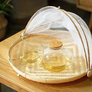 VENTE FLASH Couvercle en bambou naturel pour aliments et plateau de service en bambou Fabriqué au Vietnam - Product Image 2