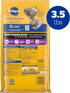 เครื่องให้อาหารสุนัขแห้งสำหรับผู้ใหญ่แบบ3.5ปอนด์ไก่และสเต็กแบบเปียกปรุงแต่งรสสำหรับสัตว์เลี้ยงขนาดเล็กน้ำหนัก10กก. - Product Image 3