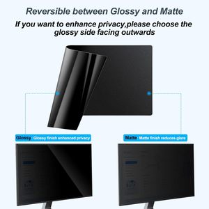 Protecteur d'écran de confidentialité pour animaux de compagnie housses de moniteur anti-espion pour appareils <span class=keywords><strong>17</strong></span> et 24 <span class=keywords><strong>pouces</strong></span> Qualité A ++ pour filtre de confidentialité d'ordinateur <span class=keywords><strong>hp</strong></span> dell - Product Image 3