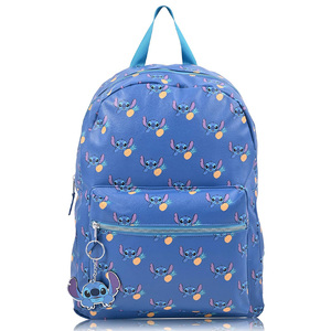 Mochila de poliéster azul unisex, cierre de cremallera impermeable con impresión de logotipo OEM personalizado, la mejor opción para niños y niñas - Product Image 1
