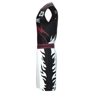 Dernier modèle Vêtements de sport pour jeunes Uniforme de basket-ball Maillot de basket-ball Laker Imprimé Fabricant de vêtements de sport Service de conception OEM - Product Image 6