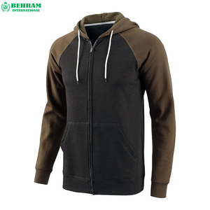 Sweat-shirt unisexe à capuche zippé chaud d'hiver 100 % coton molletonné épais respirant séchage rapide avec logo personnalisé sur le devant - Product Image 5
