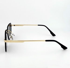 2024 Custom Logo New Luxury Men Women Fashion Rimless Glasses <b>Trendy</b> Rectangle Diamond Cut <b>Sunglasses</b> - Product Image 3
