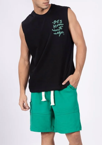 Pantalones Cortos Deportivos para Hombre, Hasta la Rodilla, 100% Algodón, Tejido de Punto Piqué, Diseño Personalizado con Logotipo, Cintura Alta, Estilo Casual, Ropa Deportiva - Product Image 4