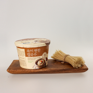 [BAO] Nouilles coréennes à la tasse de riz avec amidon de patate douce et farine de blé Nouilles instantanées saines Faible en gras Option de repas facile et léger - Product Image 3