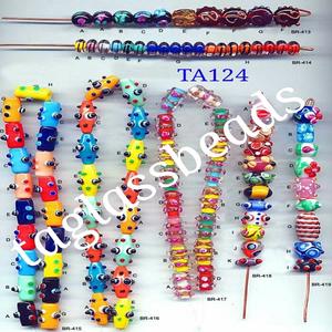 Handmade Millefiori <b>Glass</b> <b>Beads</b> for Jewelry Making Low Price Ready to Ship Accessories <b>Crystal</b> <b>Lampwork</b> & <b>Glass</b> <b>Beads</b> - Product Image 5