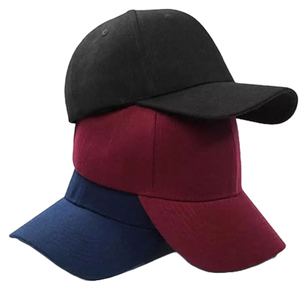 Casquette de baseball OEM de haute qualité personnalisée à 5 panneaux en toile de coton brodée de logo avec boucle en métal Casquette sport unisexe imperméable - Product Image 1