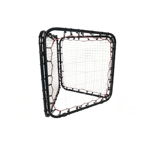 Personnalisable Portable 3 faces pliable en métal noir réglable Football but Net contrat Standard équipement d'entraînement - Product Image 3