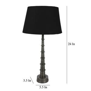 Lampe de table contemporaine en fer Lampe de chevet élégante parfaite pour l'étude Coin lecture Salon ou chambre à coucher Ambiance - Product Image 6