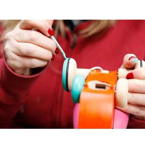 ชุดสีของเล่นเคลือบเงาแบบพรีเมี่ยม24สีเม็ดสีที่อุดมไปด้วยสีที่ปลอดภัยปลอดสารพิษสำหรับเด็ก - Product Image 1