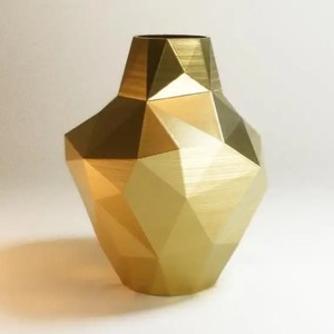 Florero de aluminio elegante moderno hecho a mano diseño de metal y hierro duradero para decoración del hogar boda y Navidad - Product Image 1