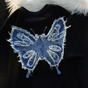 High Quality Casual O-Neck <b>T</b>-<b>shirt</b> Embroidery <b>Brown</b> Customized logo Street Wear 100% Cotton 380 Gsm <b>T</b>-<b>shirt</b> - Product Image 2