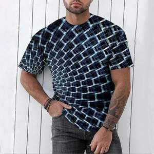 Camiseta de gimnasio de algodón 100% para hombre, Camiseta deportiva de punto de la mejor calidad, superventas, sublimación de poliéster Digital de Fitness sólido - Product Image 5