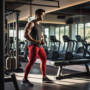 Legging de compression pour homme, pantalon de sport pour la course à pied, vêtements de sport pour la salle de sport, compression, séchage rapide, musculation, leggings pour homme - Product Image 6