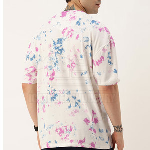 Camisetas de Hombre Teñidas con Técnica Tie Dye, Diseño Moderno, 100% Algodón Tejido, Alta Calidad, Ecológicas, Transpirables, Venta al Por Mayor - Product Image 2