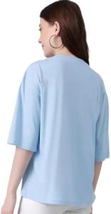 คอลเลกชัน2025เสื้อยืดครึ่งแขนขนาดใหญ่พิเศษแบบลำลองปักโลโก้ระบายอากาศลายสีพื้นสำหรับเก๋ไก๋สบายๆ - Product Image 2