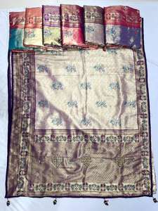 ชุดส่าหรีผ้าไหมสำหรับผู้หญิงทำมือและงานทำมือผู้ผลิตแฟชั่นจากศัลยแพทย์ - Product Image 2