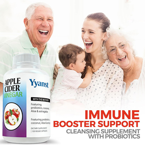 High quality private label Apple Cider Vinegar Capsules <b>Weight</b> Loss Slimming Promote Digestion immune boost support - Product Image 3