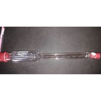 Butymètre de concentration pour crème avec verre borosilicaté et division d'échelle de 0,1 % pour une analyse précise de la crème