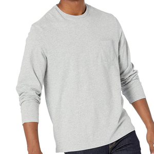 Personnalisé prix de gros t-shirt à manches longues extensible respirant course à pied sport chemises à manches longues Slim Fit Gym t-shirts pour hommes - Product Image 2