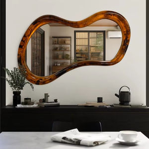 Marco de Madera y Resina para Espejo de Pared con Etiquetado Privado para Decoración del Hogar, con Diseño Único y Trabajo Artístico de Alta Calidad - Product Image 1