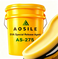 Agent de démoulage silicone aqueux AOSILE AS-275, direct usine, faible dépôt de carbone pour le traitement du caoutchouc mousse EVA
