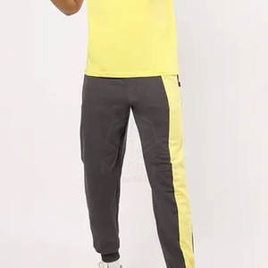 Wholesale Lightweight Canvas <b>Men's</b> Casual Sportswear <b>Trouser</b> for Summer New Design with <b>Elastic</b> Mid Waist Closure Online Sale - Product Image 4