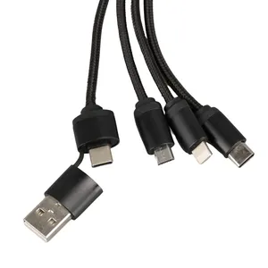 Portachiavi con Cavo di Ricarica USB Personalizzato Alsafi, Gadget Promozionali - Product Image 2