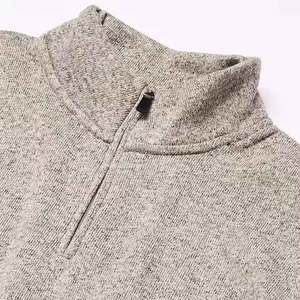 Bas quantité minimale de commande Léger Basics Demi Zip Sweat Fabriqué Au Pakistan Nouveau Design Meilleur Sweat À Demi Zip - Product Image 5