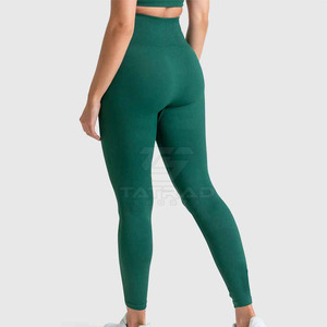 Leggings de yoga pour femmes, toutes saisons, solides, de haute qualité, respirants, séchage rapide, légers, fabriqués au Pakistan, prix bas - Product Image 2