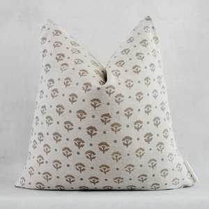 Indian Handmade 18x18 New <b>Design</b> Flower Block Print Pillow Case Cotton Sofa <b>Cover</b> Bedding <b>Cushion</b> <b>Cover</b> Woven Outdoor Wholesale - Product Image 5