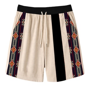 Shorts de Playa Personalizados con Estampado Nuevo Estilo 2024, 100% Algodón para Hombre, Shorts de Baño Casuales de Verano, Secado Rápido y Transpirables - Product Image 1