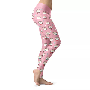 Legging de yoga pour femme adulte de qualité supérieure, taille haute, extensible dans les quatre sens, écologique, avec design personnalisé et faible MOQ - Product Image 4