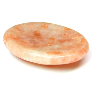 Natural Sunstone Worry <b>Stone</b> AGATE Crystal <b>Quartz</b> Gemstone for Healing Reiki Massage Therapy - Product Image 4