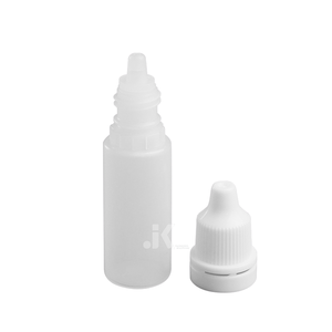 Flacon compte-gouttes en plastique LDPE de haute qualité 10ml avec couvercle à vis pour solutions claires pour OEM/ODM M0292 - Product Image 1